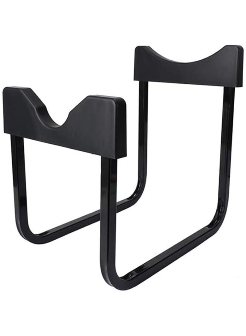 DubaiGallery حامل موزع المياه سعة 5 جالون، حامل مياه محمول من الفولاذ المقاوم للصدأ، حامل مبرد المياه، حامل زجاجة المياه مع صمامات موزع المياه لغطاء غير ملولب (1 حامل + 1 صنبور) - Image 3