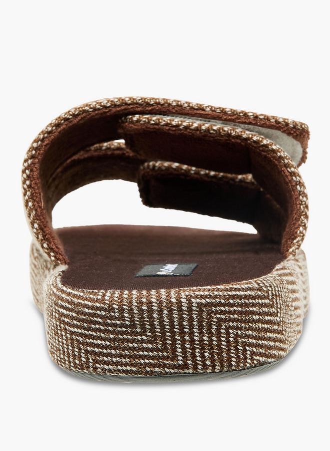 Le Confort Men Hook and Loop Strap Bedroom Slippers - Image 4