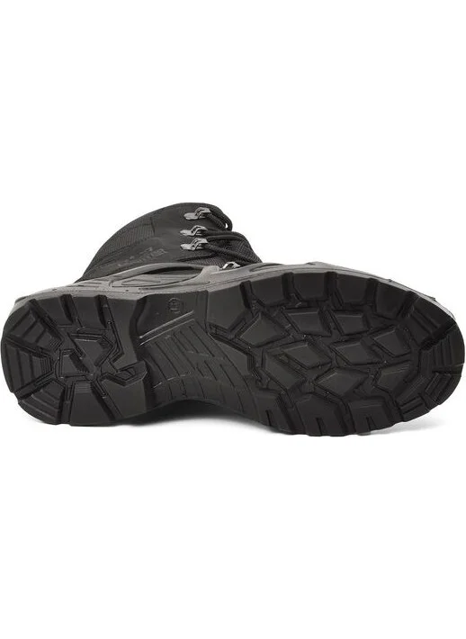 Scooter  Black Nubuck Waterproof Outdoor Long Boot