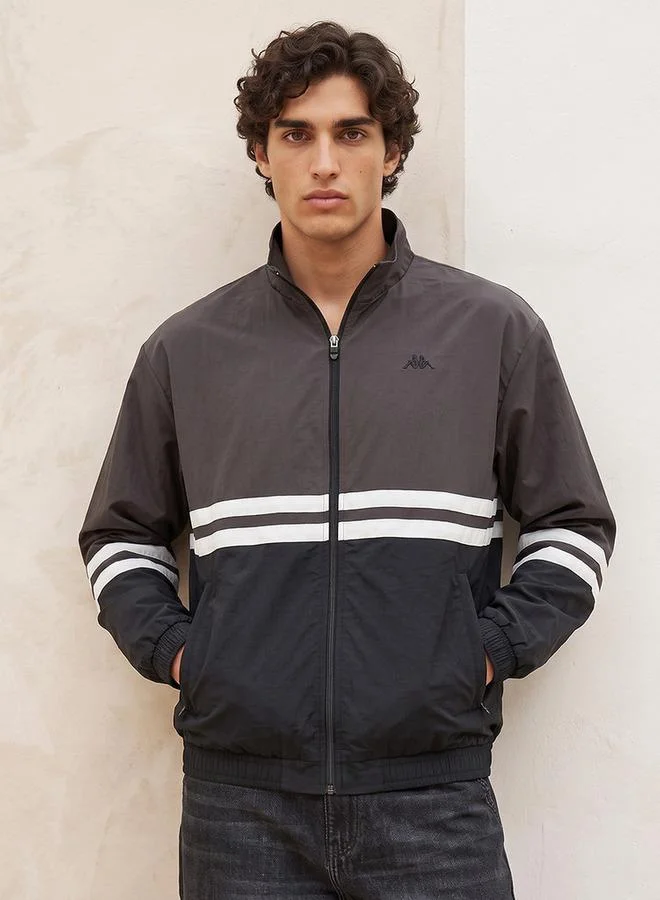 Kappa Colourblock High Neck Jacket