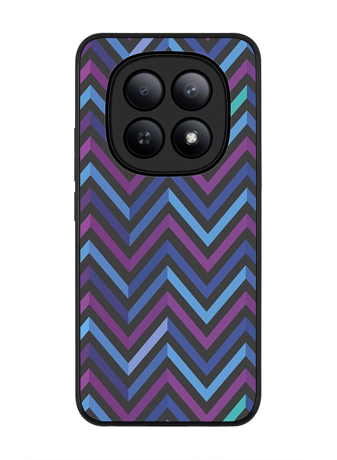 For Xiaomi Redmi Note 15 5G / Poco M8 Case,Slim fit Camera Protection, Shockproof Thin Phone cover  - Deep Chevron