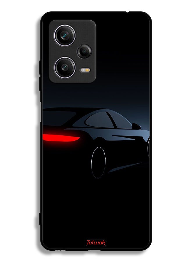 Tolwak Xiaomi Redmi Note 12 Pro Protective Case Cover Dark Car - Image 2