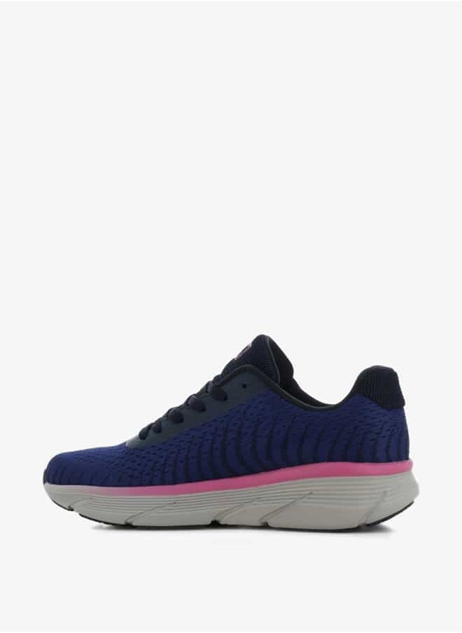 Women's Panelled Lace-Up Low Ankle Sneakers