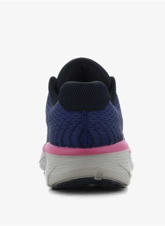 Women's Panelled Lace-Up Low Ankle Sneakers