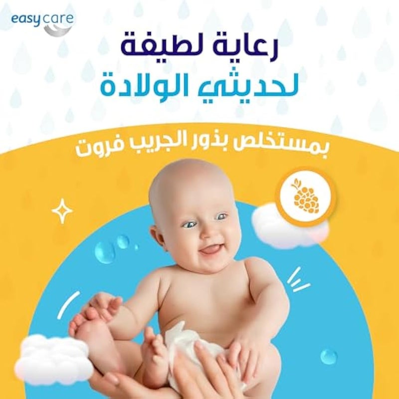 Easy Care Baby Wipes, Coconut Scent, 72 Wipes - Image 3