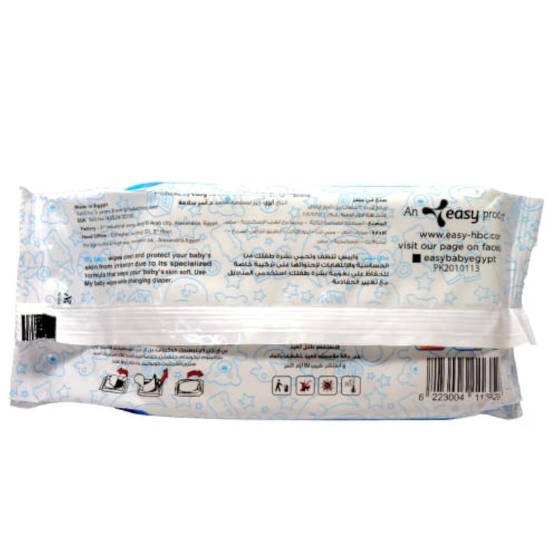 Easy Care Baby Wipes, Coconut Scent, 72 Wipes - Image 2