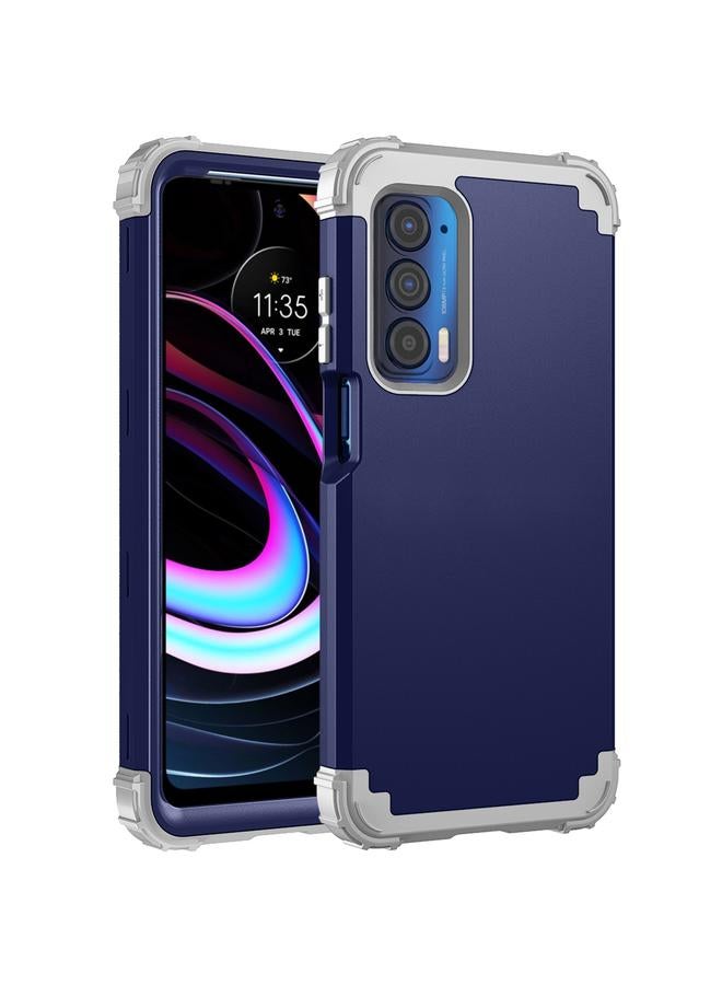 The Bros Case For Motorola Edge 2021 PC + Silicone Phone Case