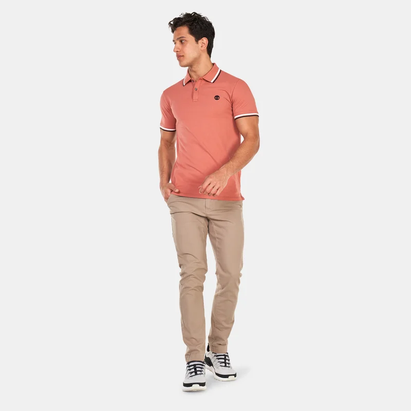 Timberland Men's Millers River Tipped Pique Polo Shirt
