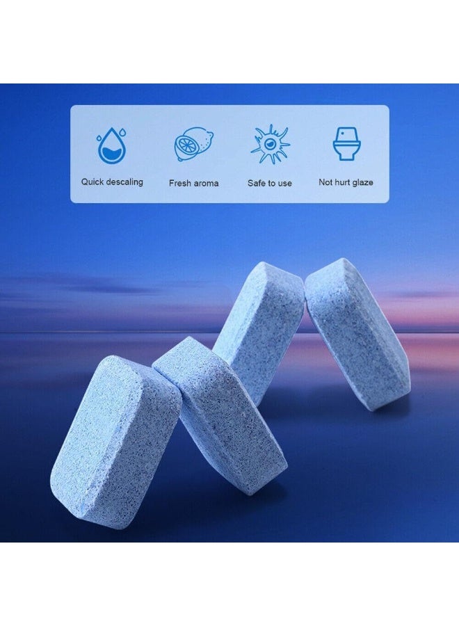 أقراص تنظيف أوتوماتيكية للمرحاض (12 قطعة) تمنحك نظافة ولمعانًا دائمين مع كل استخدام، وتمنع تراكم البكتيريا والروائح الكريهة. - Image 1