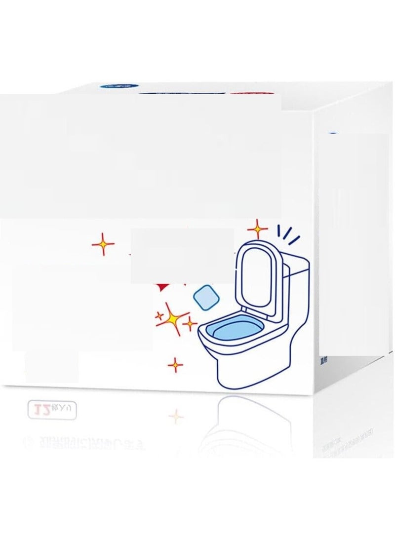 أقراص تنظيف أوتوماتيكية للمرحاض (12 قطعة) تمنحك نظافة ولمعانًا دائمين مع كل استخدام، وتمنع تراكم البكتيريا والروائح الكريهة. - Image 3