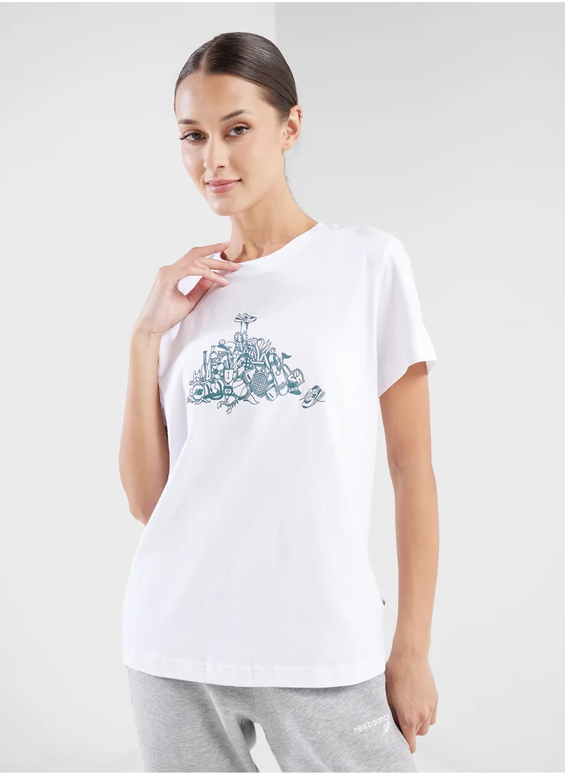 نيو بالانس Athletics Pile T-Shirt