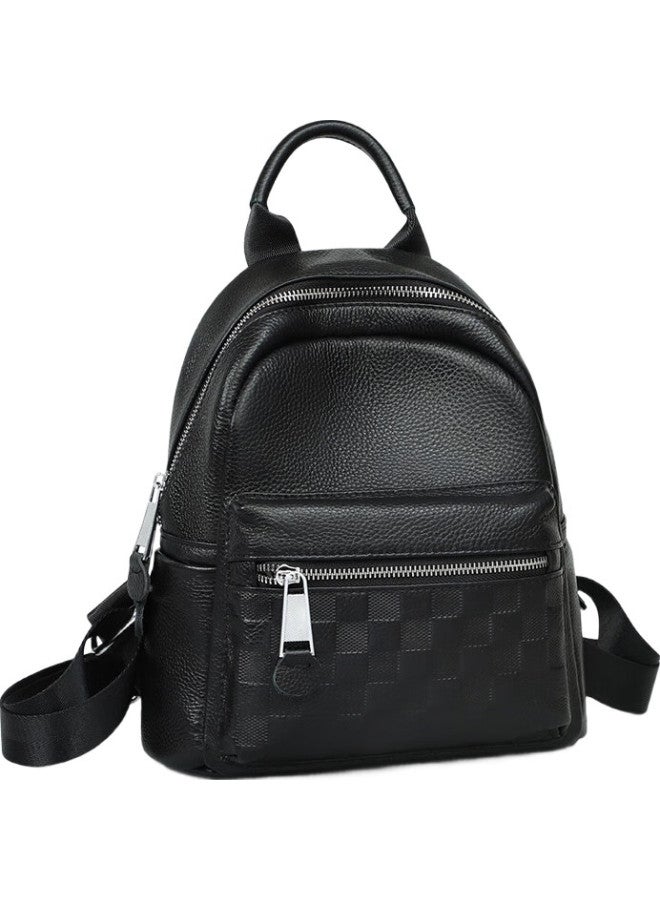 viney Leather Backpack For Women, Large Capacity, Lightweight, Travel Bag, Stylish Schoolbag, Birthday Gift For Girlfriend - Image 1