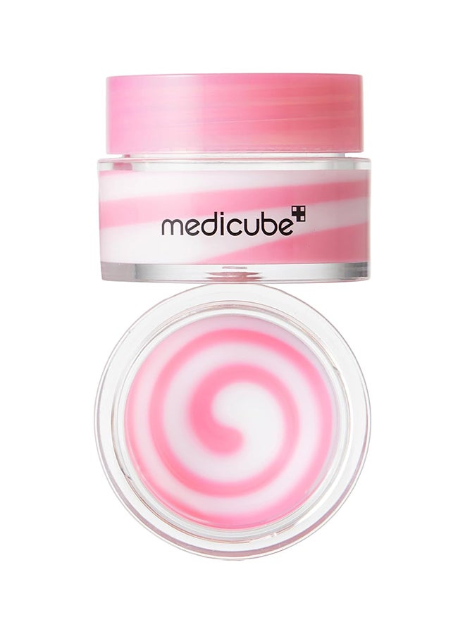 Medicube بلسم الشفاه PDRN ليل مضيء 0.35 أونصة، علاج مرطب للشفاه ليلاً مع حمض نووي من السلمون PDRN، كولاجين وزبدة الشيا، بلسم شفاه مرطب غير لزج لشفاه ناعمة وممتلئة، العناية بالبشرة الكورية - Image 2