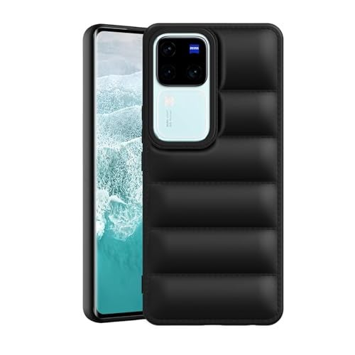 Plus Puffer Case Camera Protection Soft Back Cover for Vivo V30 5G | Vivo V30 Pro 5G - Image 1