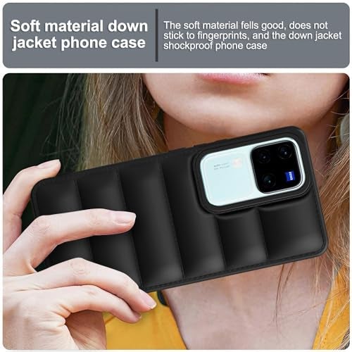 Plus Puffer Case Camera Protection Soft Back Cover for Vivo V30 5G | Vivo V30 Pro 5G - Image 5