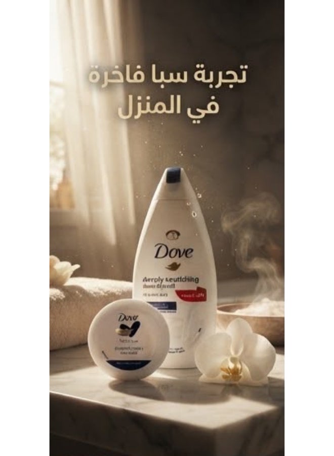 دوف جل استحمام للتغذية العميقة 500 مل + دوف كريم الجسم / كريم المركز  75 مل (قد تختلف العبوة) - Image 3