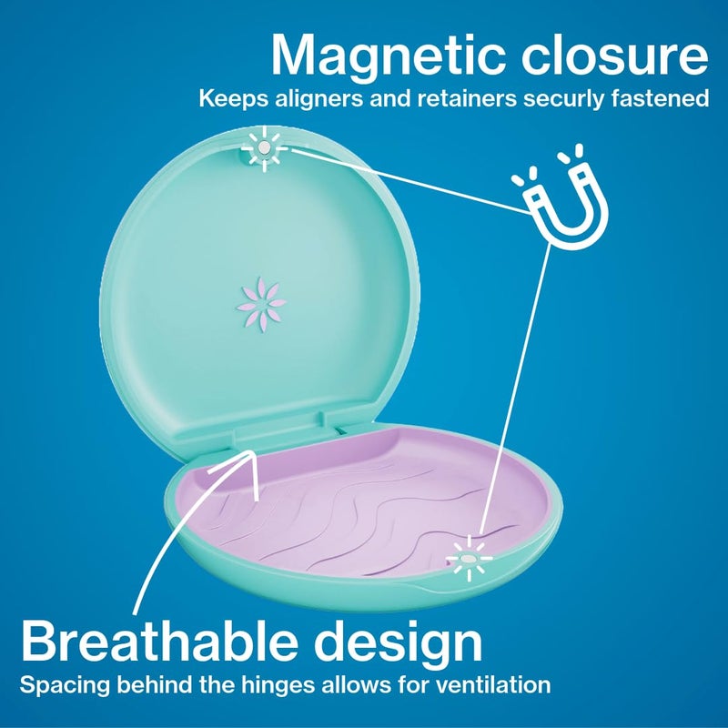 INVISALIGN Aligner and Retainer Case, Mint - Image 4