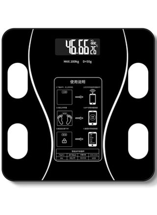 Smart Digital Body Scale with Smartphone App – Bluetooth Body Fat Scale, Weight & BMI Measurement, Sync with iOS & Android for Health Tracking, Accurate Weight Monitoring, Suitable for Family Use - pzsku/Z194E26411BDB1AE4EE5EZ/45/_/1739826837/6e593c93-f2d7-43d2-b514-6372d5038436