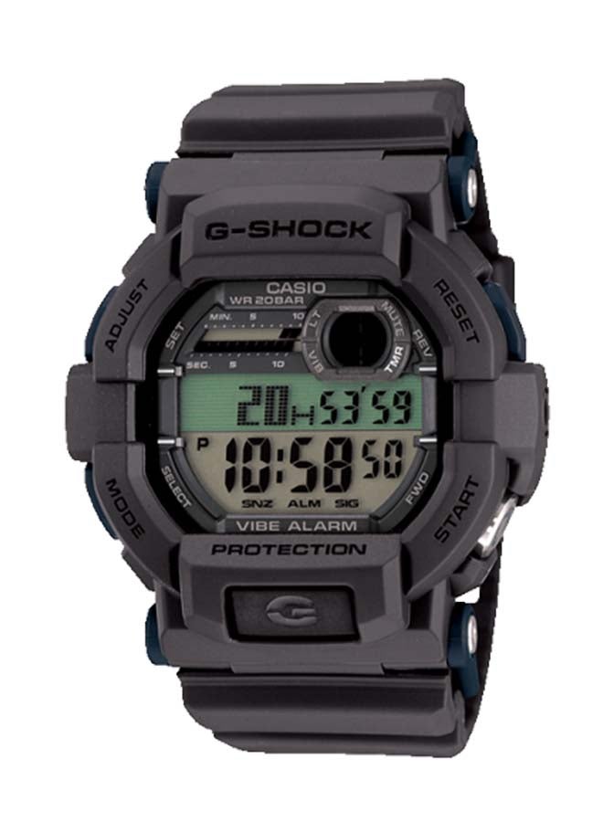 CASIO Digital Round Shape Resin Wrist Watch GD-350-8DR - 50 Mm