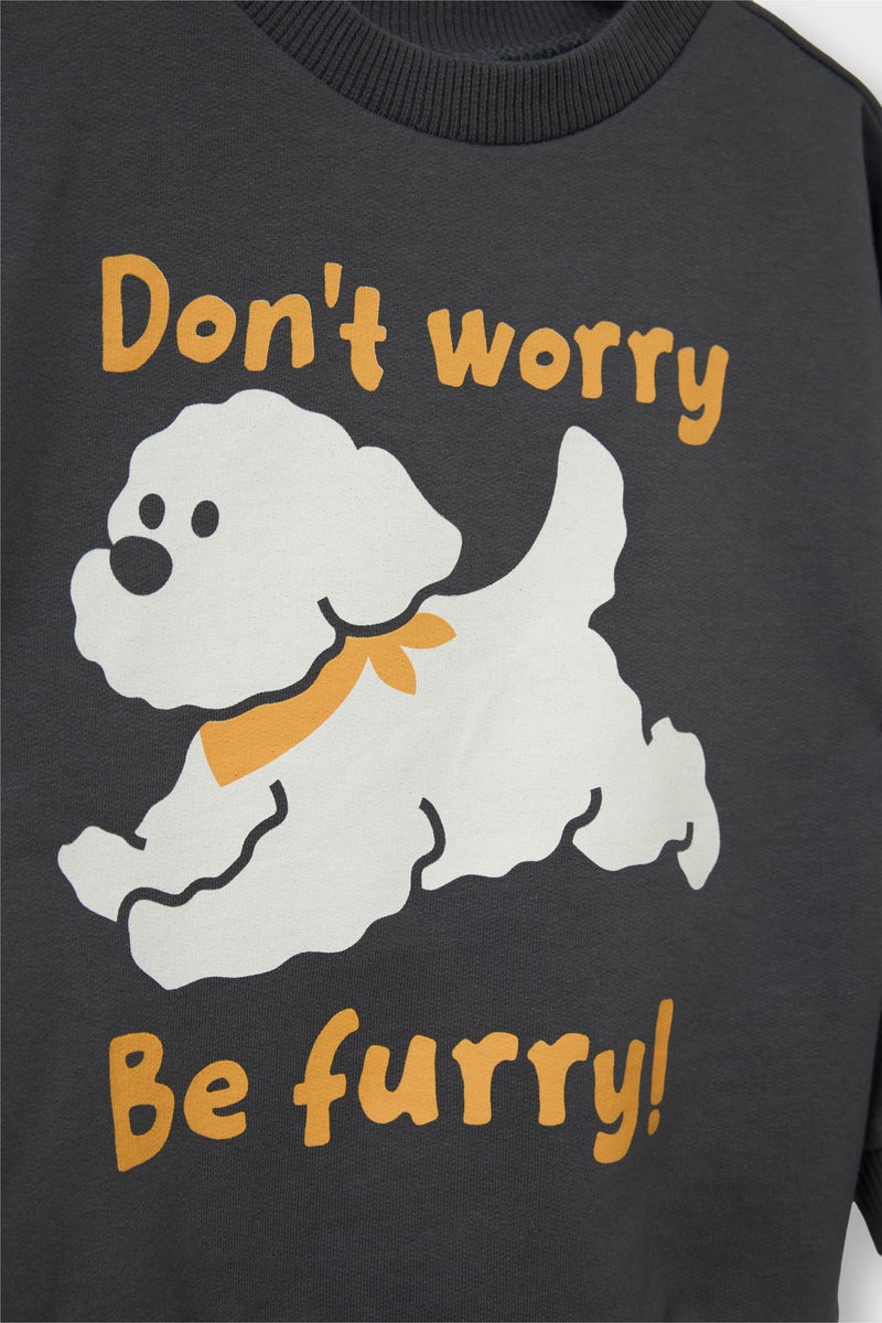 ديفاكتو قميص رياضي بأكمام طويلة ورقبة دراجة للأولاد الصغار - Image 5