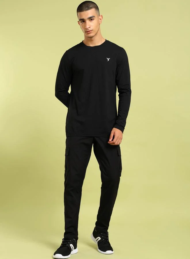 Technosport Relaxed Fit Sports Cargo Track Pants with TS Flexi by Styli