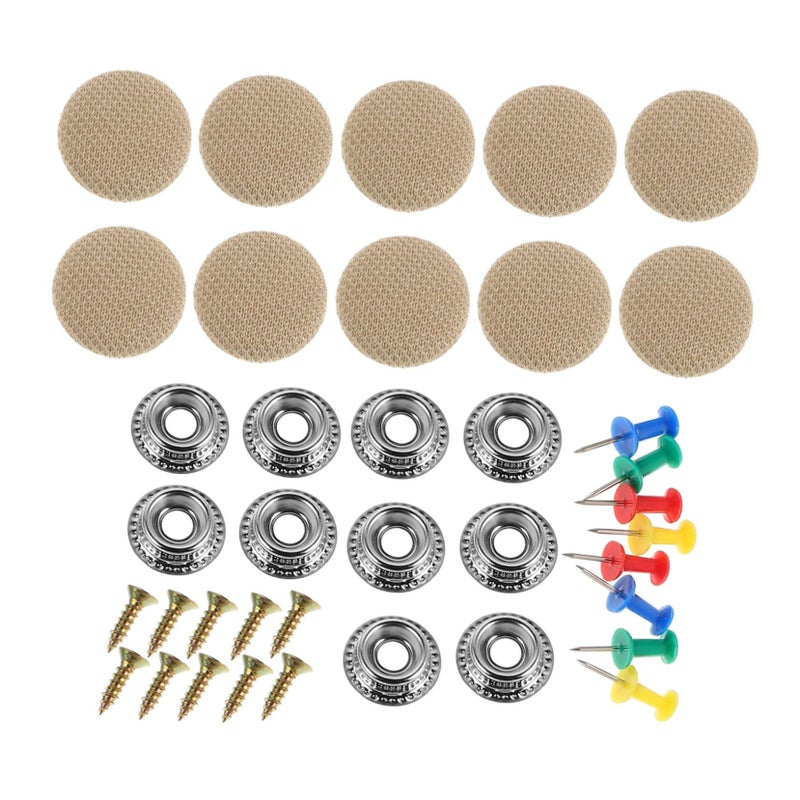 10Pcs Auto Headliner Repair Kit With Rivets For Car Interior Ceiling Sagging Quick Installation - Image 2