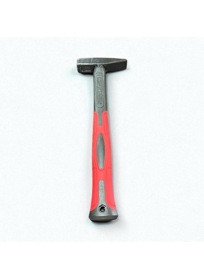 Hand hammer with rubber handle, weight 300g - Image 3