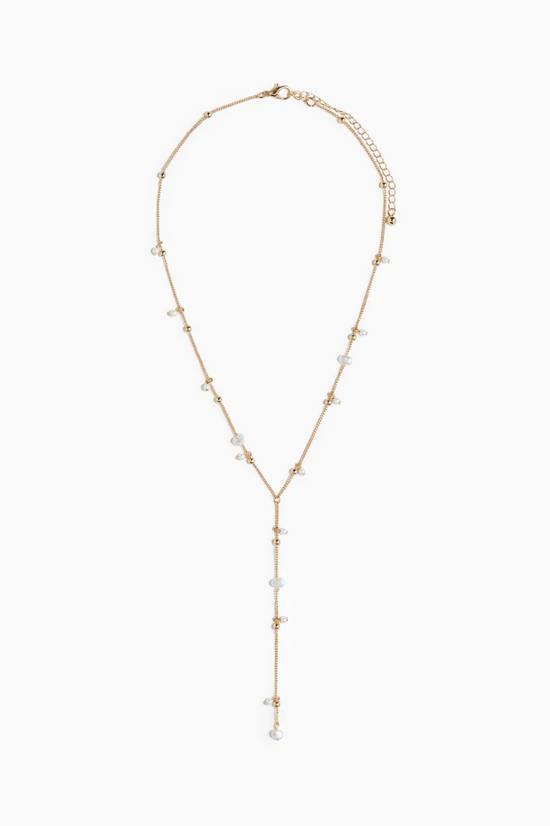 H&M Y-shaped necklace