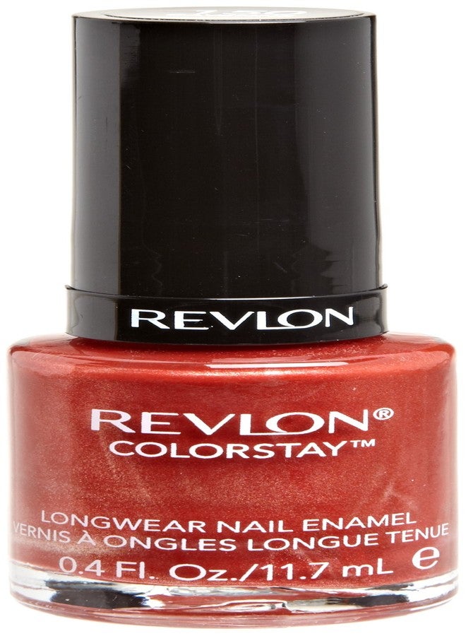REVLON Colorstay Nail Enamel, Cayenne, 0.4 Fluid Ounce