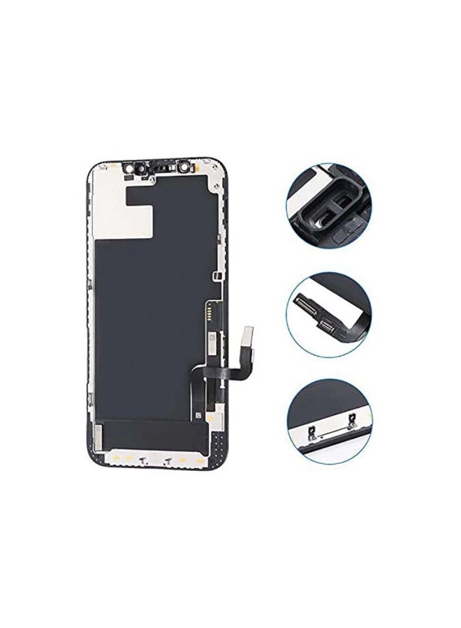 LCD Screen Replacement For iPhone 12 Mini Black - Image 2