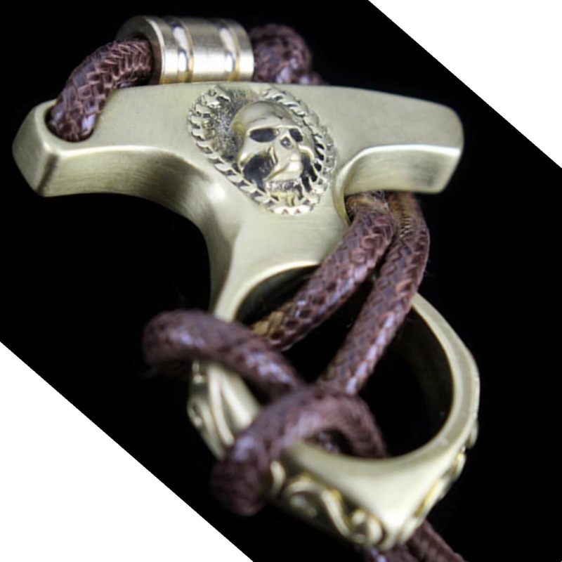 Vintage Brass Keychain: Zinc Alloy & Hardened Steel, 85% Larger Storage - 4-Digit High-Security Dial, Weather-Ready Design for Edc, Outdoor Enthusiasts & Diyers - Image 4