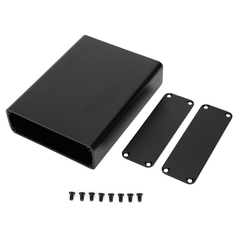 Aluminum Alloy Enclosure Case Sandblasted Oxidized Compact Sealed with Screws - Image 2