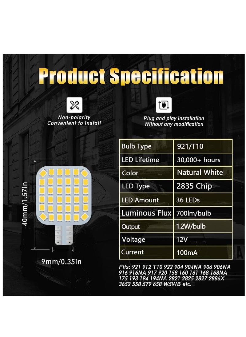 10 PCS Interior LED Light Bulbs Natural White LED Bulbs for Camper Trailer Motorhome Indoor Ceiling Dome Lights  - Image 5