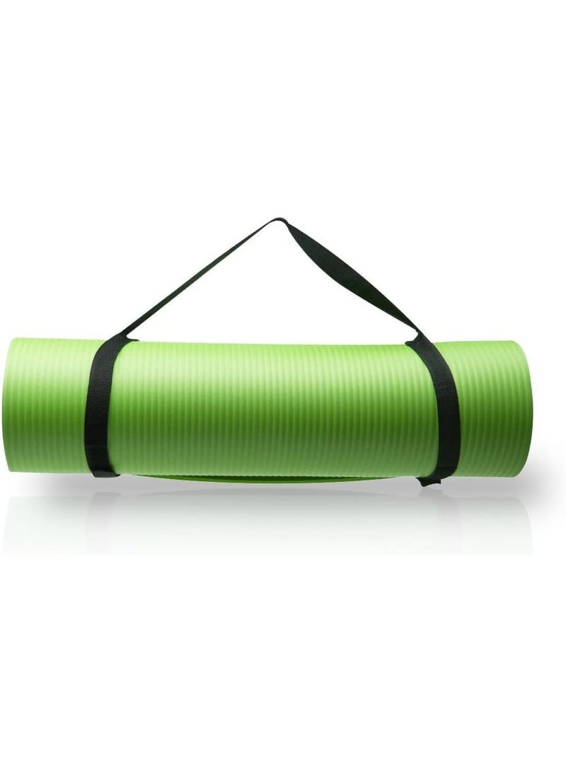 Yoga exercise mat with carrying strap (multicolored) - Image 2