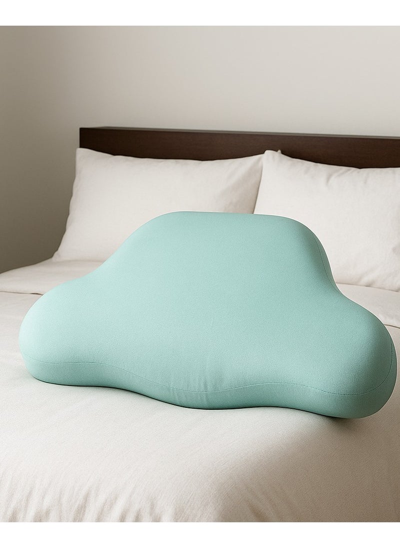 وسادة رقبة مريحة لالام الرقبة والكتف، للنوم على الجانب والظهر، تدعم راحة الرقبة والكتف، تقلل من الشخير،لتجربه نوم مثاليه - متعدده الالوان - Image 1