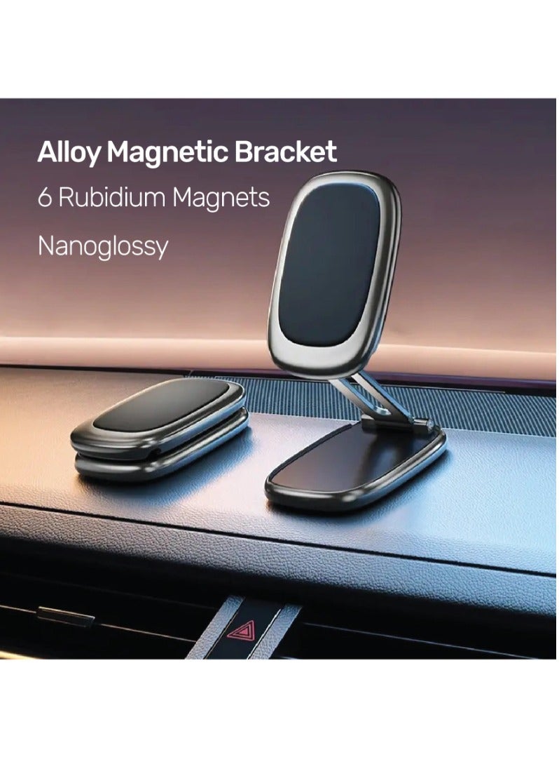 ACLIX Magnetic Car Cell Phone Holder,Foldable and 360° Rotation, 6 Strong Magnets, Suitable for All Phones - Image 4