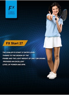 DUNLOP Fx Start 27 G2 Nh Tennis Racket  - Image 3
