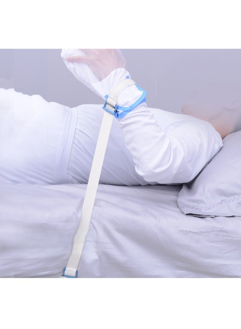 Winner 1PCS Medical Security Mitts Breathable Hand Restraints Safety Mitts Glove for Elderly & Medical Procedures with Extra Padding Afor Comfort & Protection - Image 2