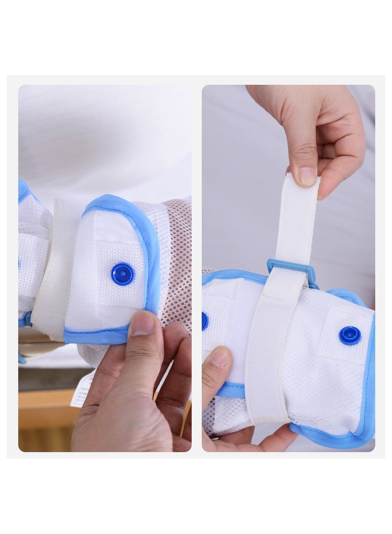 Winner 1PCS Medical Security Mitts Breathable Hand Restraints Safety Mitts Glove for Elderly & Medical Procedures with Extra Padding Afor Comfort & Protection - Image 3