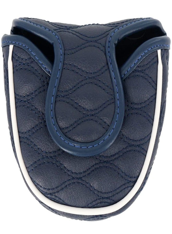 PINMEI Putter Cover Mallet Putter Head Cover Shark Synthetic Leather Magnetic Closure for Scotty Cameron Taylormade Odyssey Titleist Ping Callaway Fits Men Women Golfer - Image 3