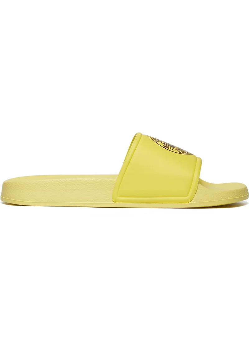 U.S. Polo Assn. Women's Yellow Slides, Perfect for Casual Outfit