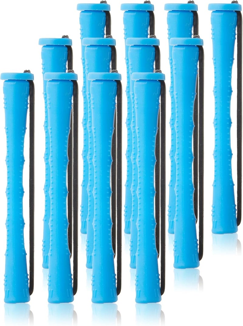 Diane Cold Wave Rods Set of 12 - Blue 1/4" - Image 1