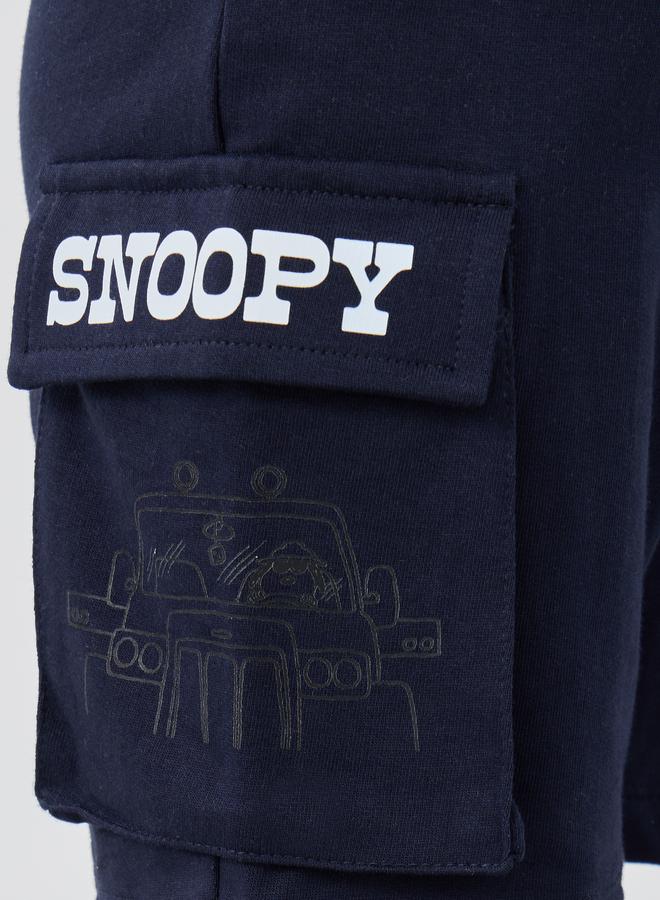 ستايلي شورت بطبعة  برسومات مع رباط - Image 3