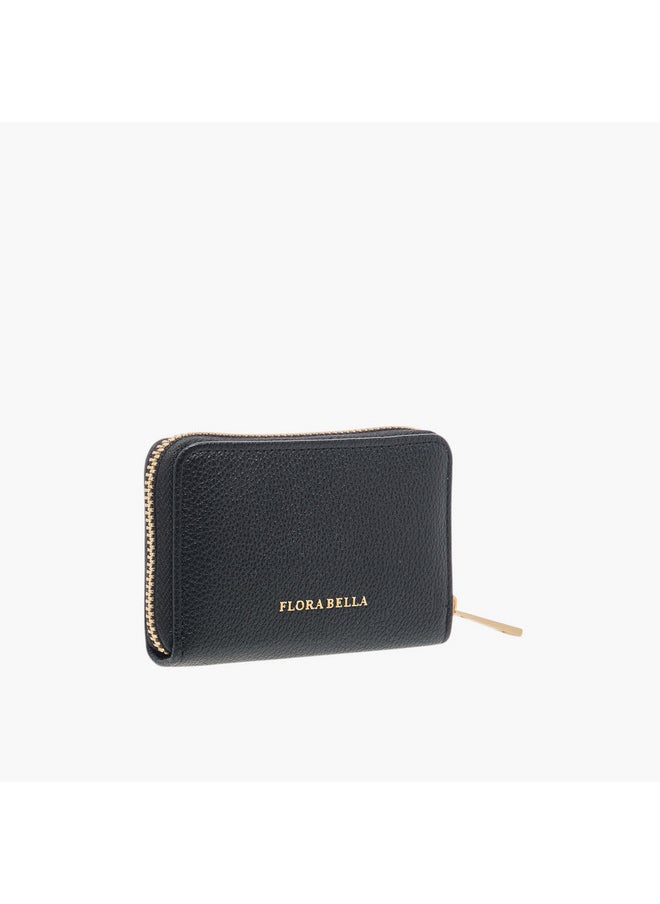 Flora Bella By Shoexpress Women's Textured Wallet with Zip Closure  - Image 2