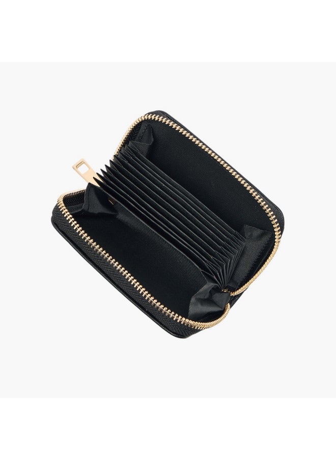 Flora Bella By Shoexpress Women's Textured Wallet with Zip Closure  - Image 5