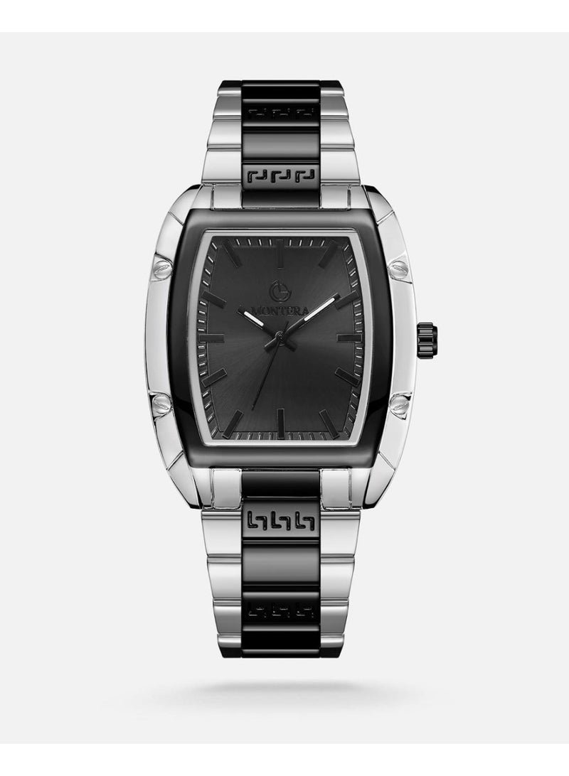 Montera Classic Men's Wristwatch, Water Resistant