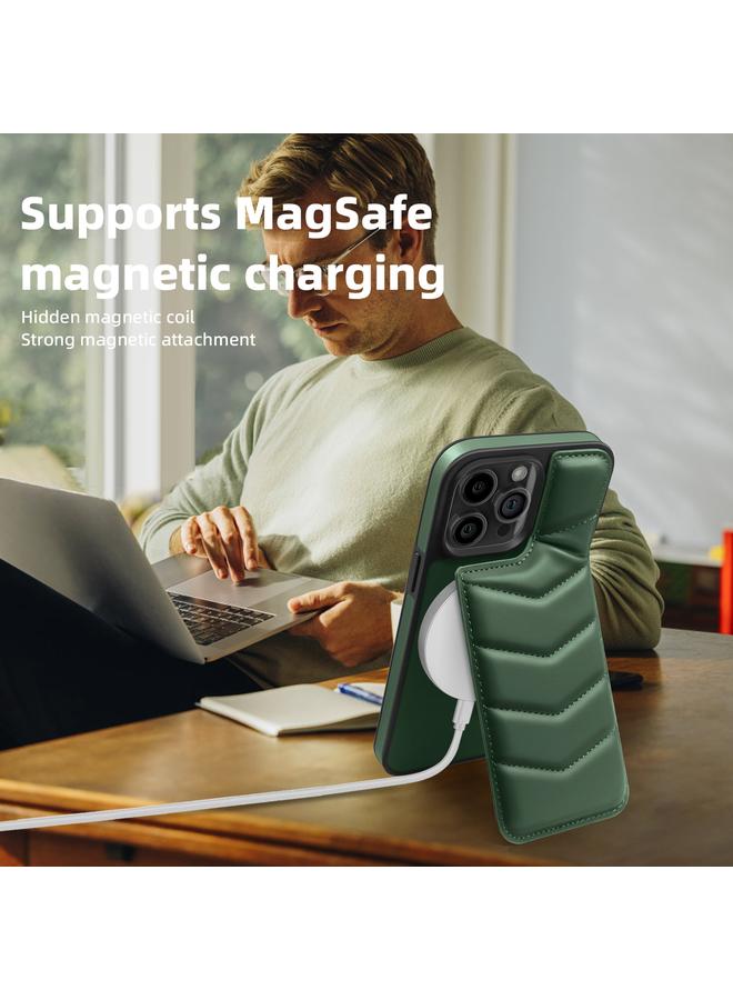 زبون حافظة لهاتف iPhone 12 Pro مزودة بغطاء للرأس وحقيبة بطاقات وحافظة هاتف MagSafe - Image 2