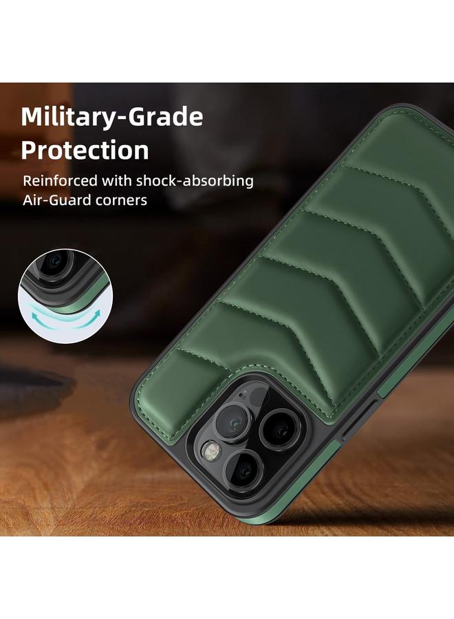 زبون حافظة لهاتف iPhone 12 Pro مزودة بغطاء للرأس وحقيبة بطاقات وحافظة هاتف MagSafe - Image 4