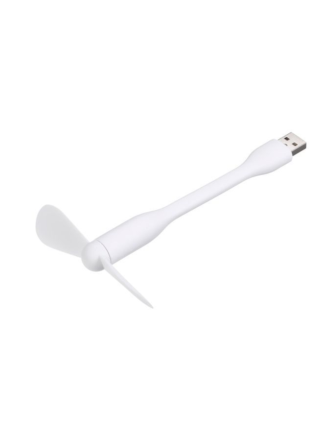 NIBEMINENT Mini USB Fan White  - Image 3