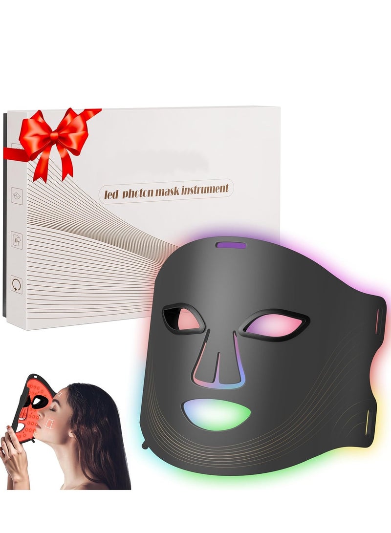Red Light Mask 7 Colors LED Facial Mask Anti Aging whitening Advanced Home Beauty Devices - Image 1